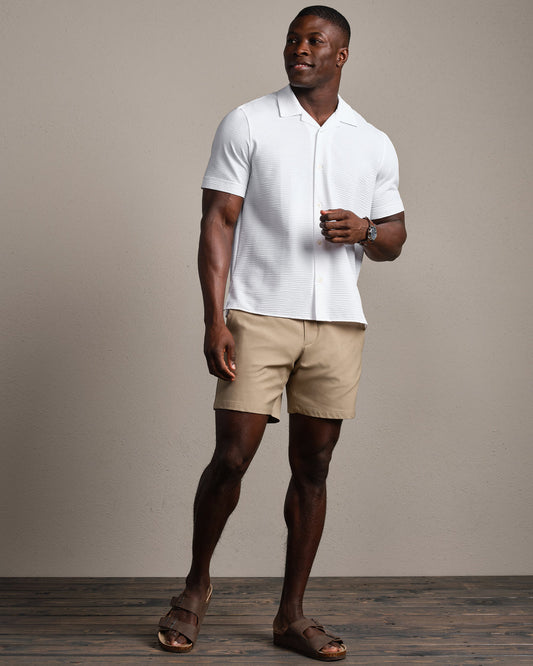 Commuter® Seersucker Camp Collar Shirt - Classic - US 0218
