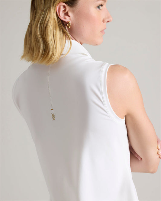 Course to Court Sleeveless Polo - US 9079