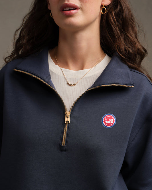 Detroit Pistons NBA DreamGlow® Track 1/2 Zip - US 4284