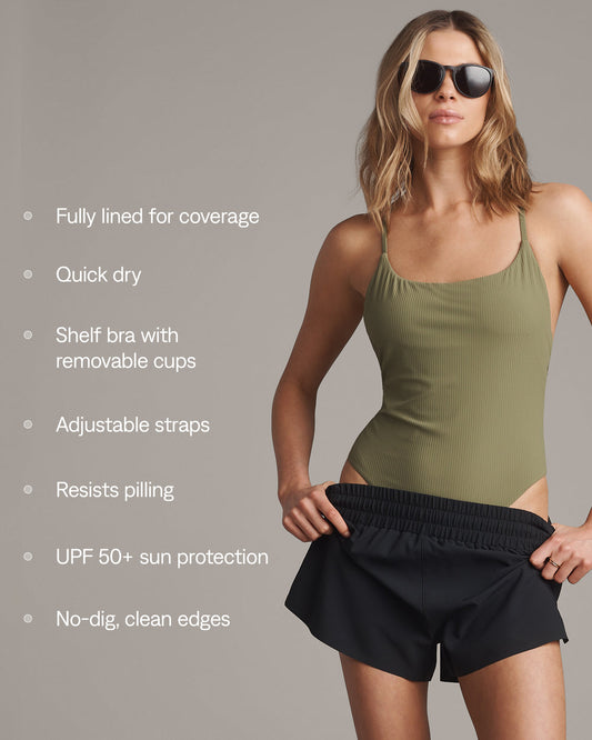 Wavemaker Sporty Scoop One Piece - US 9937