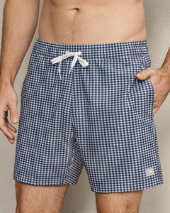 Navy Gingham