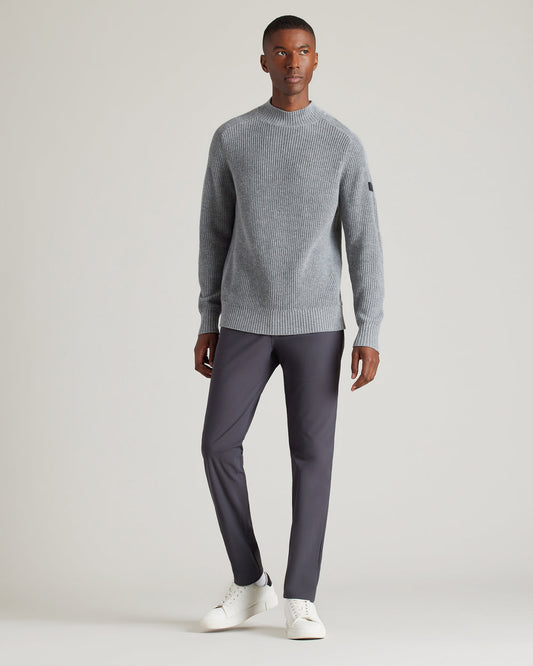 Beacon Cashmere Blend Mock Neck Sweater - US 6598