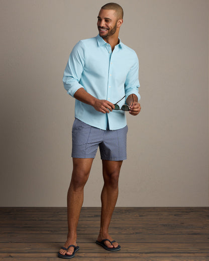 Brezza Linen-Blend Shirt - US 9247