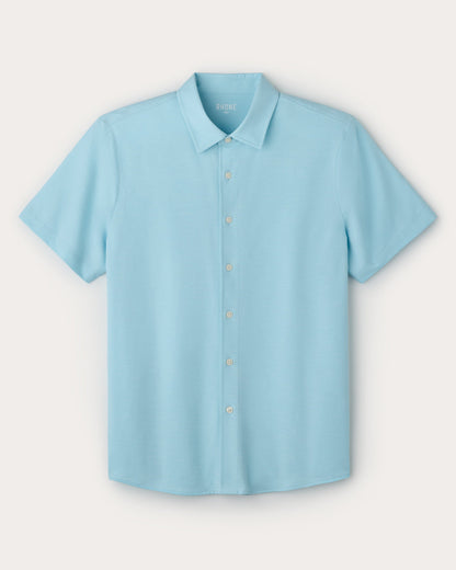 Brezza Linen-Blend Short Sleeve Shirt - US 3608