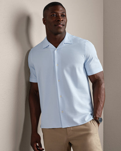 Commuter® Seersucker Camp Collar Shirt - Classic - US 4780