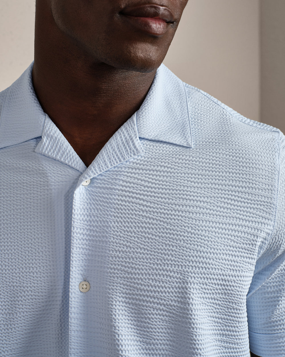 Commuter® Seersucker Camp Collar Shirt - Classic - US 4780