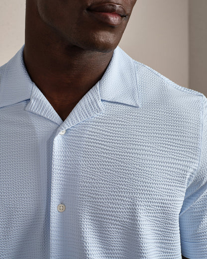 Commuter® Seersucker Camp Collar Shirt - Classic - US 4780