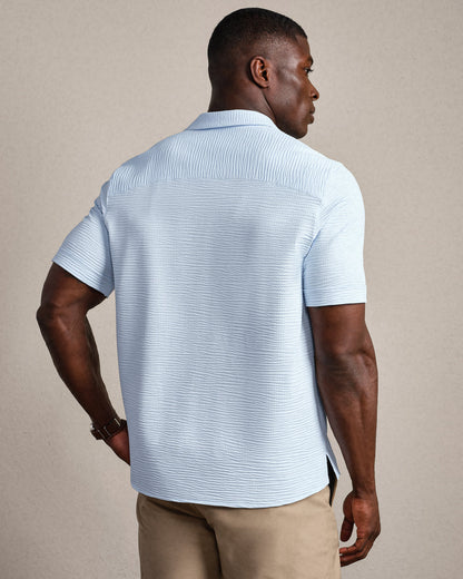Commuter® Seersucker Camp Collar Shirt - Classic - US 4780