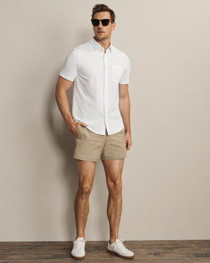 Commuter® Seersucker Short Sleeve Button Down - US 2923