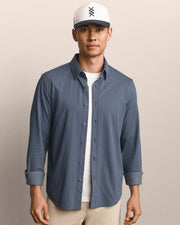 Navy/Gray Gingham
