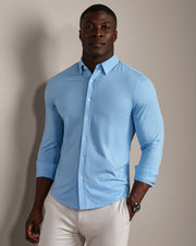 French Blue Micro Gingham