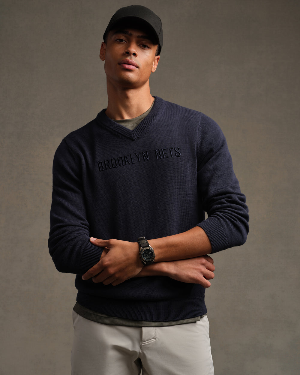 Brooklyn Nets NBA Commuter® V-Neck Sweater - US 5747