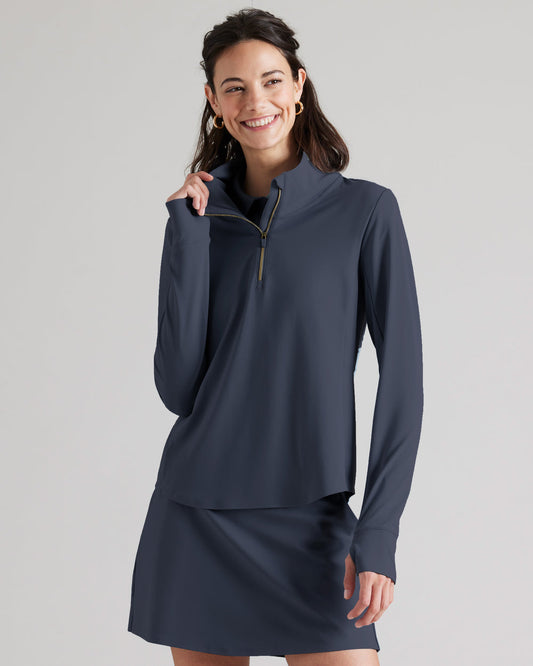 Course to Court 1/4 Zip - US 6422