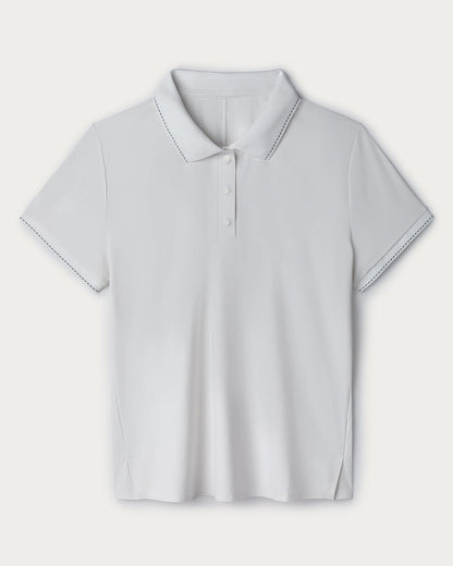Course to Court Snap Polo - US 7101