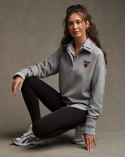 Chicago Bulls NBA DreamGlow® Polo Sweatshirt - US 2810