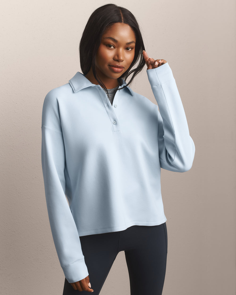 DreamGlow® Polo Sweatshirt - US 1015