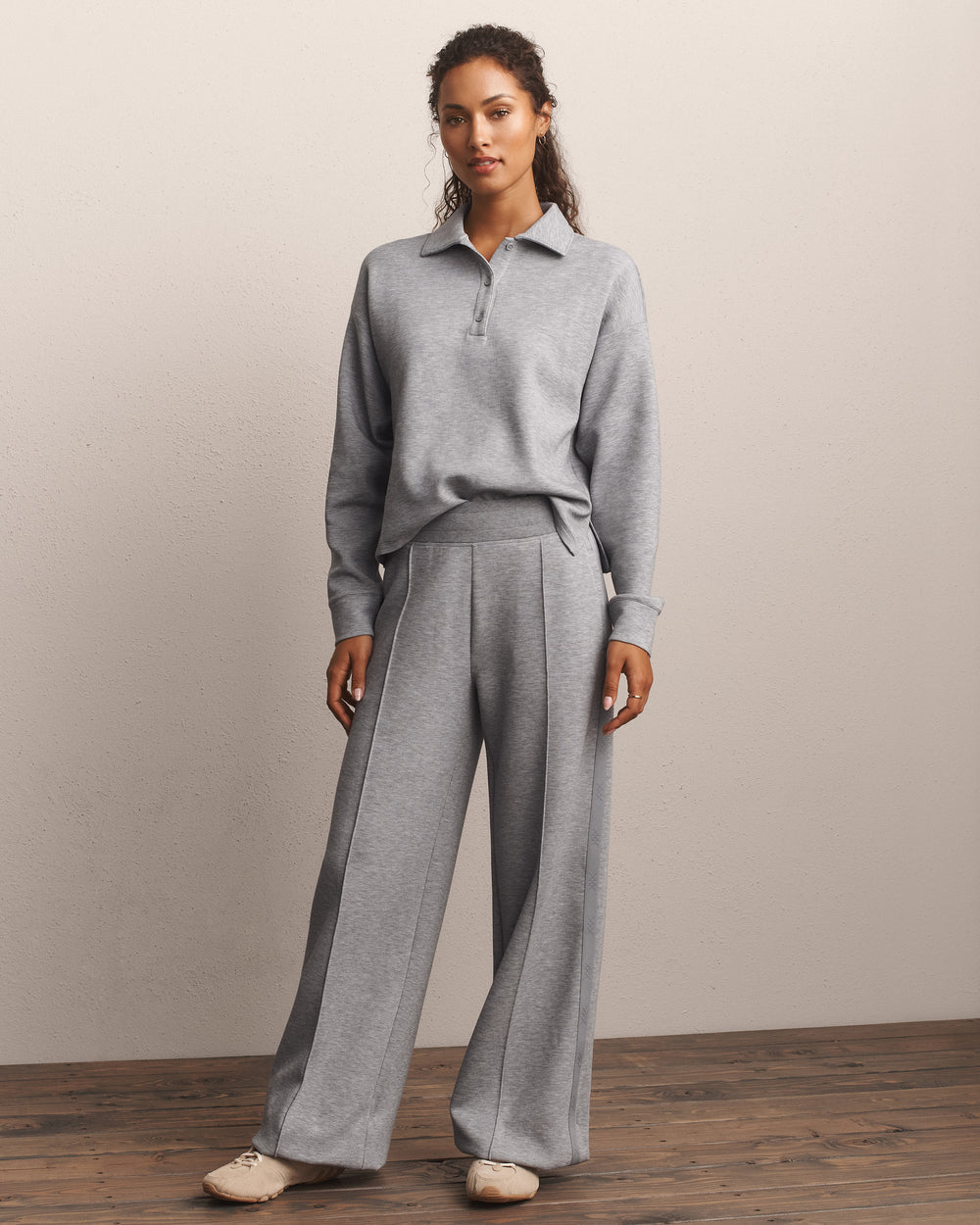DreamGlow® Polo Sweatshirt - US 3076