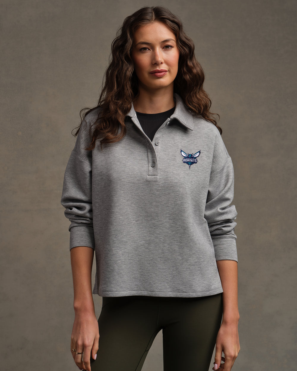 Charlotte Hornets NBA DreamGlow® Polo Sweatshirt - US 1216