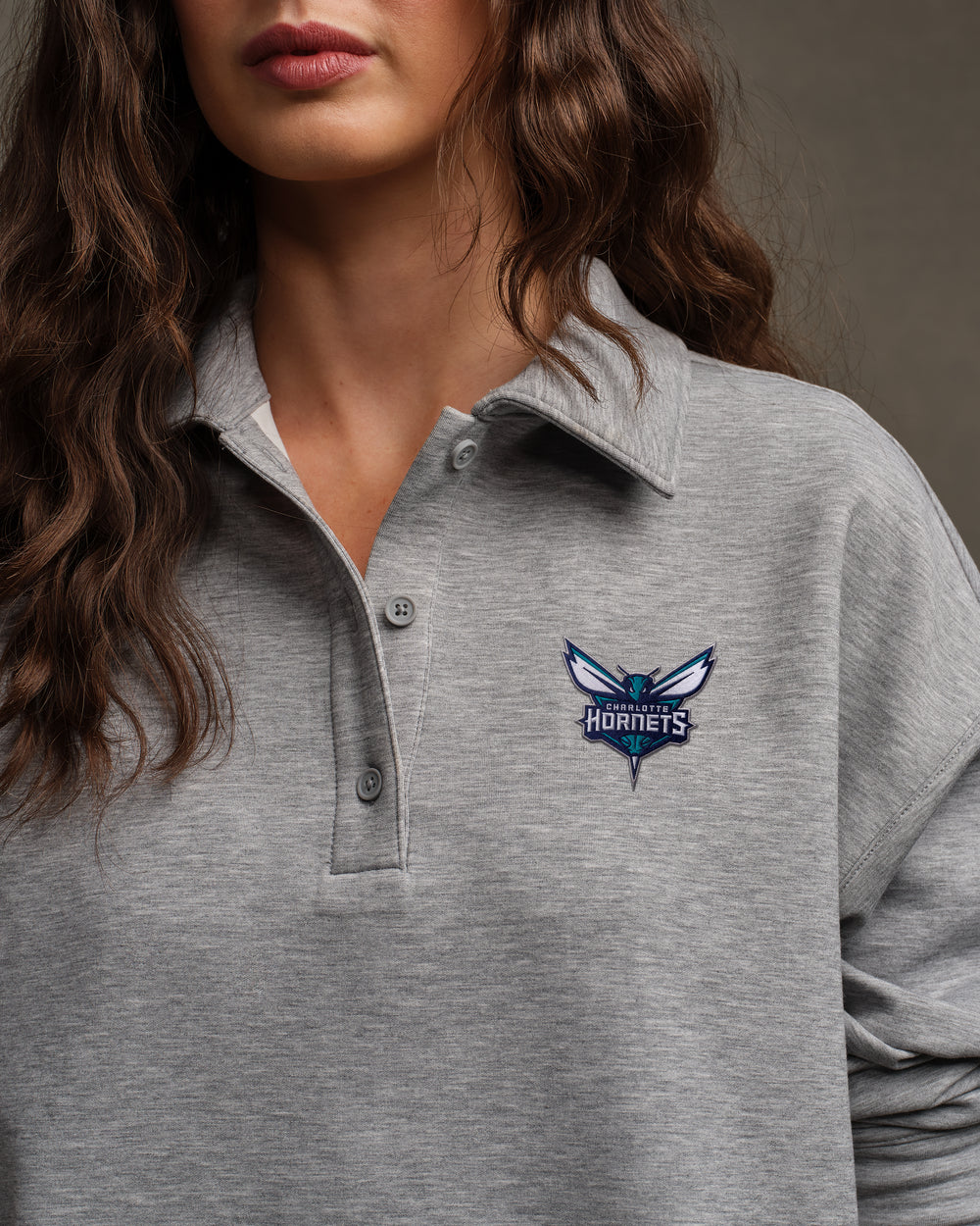 Charlotte Hornets NBA DreamGlow® Polo Sweatshirt - US 1216