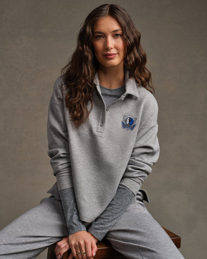 Dallas Mavericks NBA DreamGlow® Polo Sweatshirt - US 4978