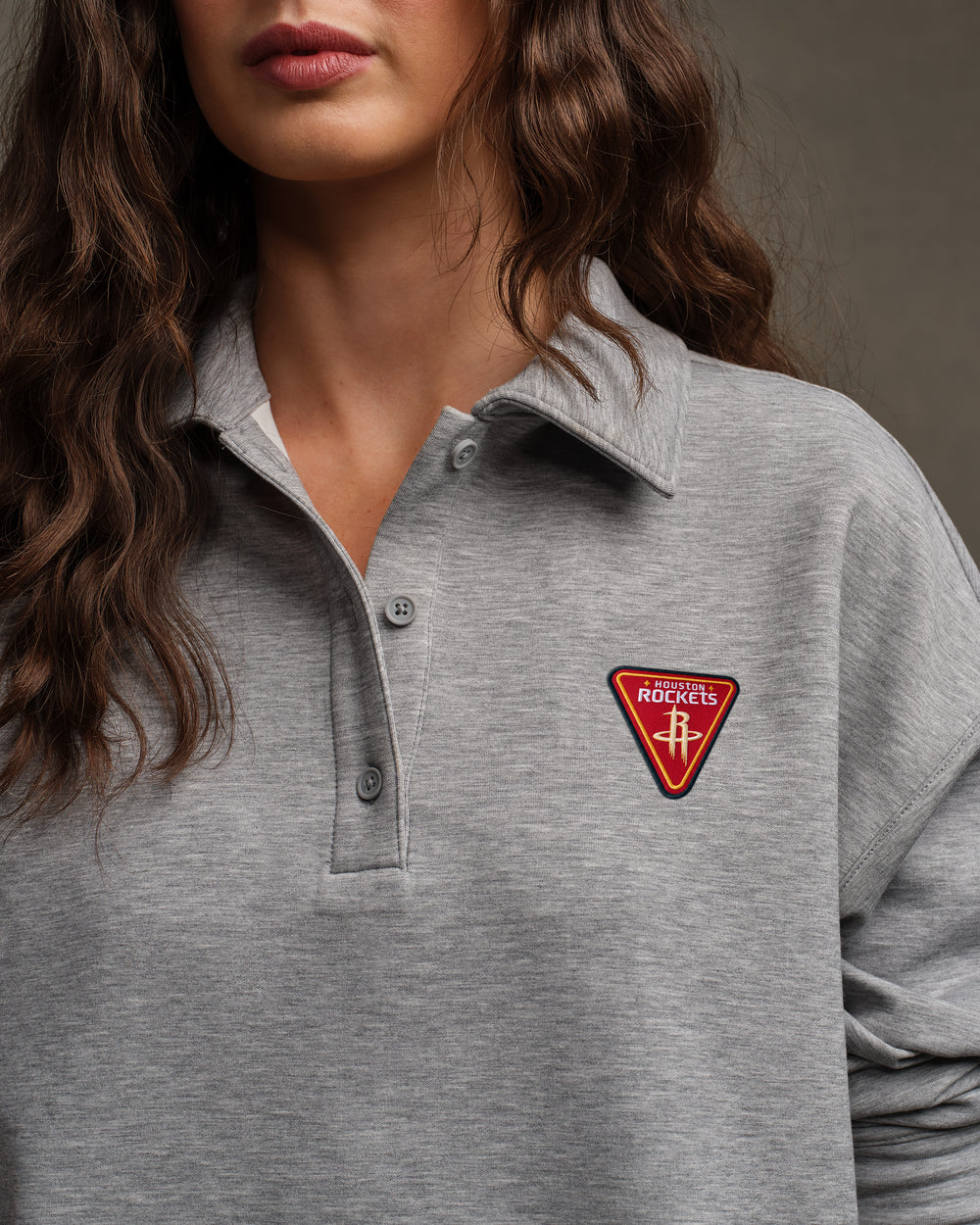 Houston Rockets NBA DreamGlow® Polo Sweatshirt - US 6519