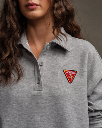 Houston Rockets NBA DreamGlow® Polo Sweatshirt - US 6519