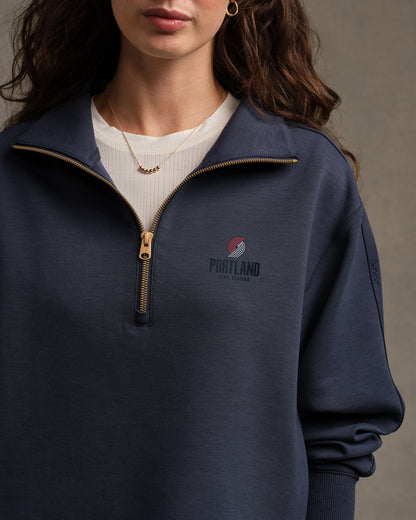 Portland Trail Blazers NBA DreamGlow® Track 1/2 Zip - US 4222