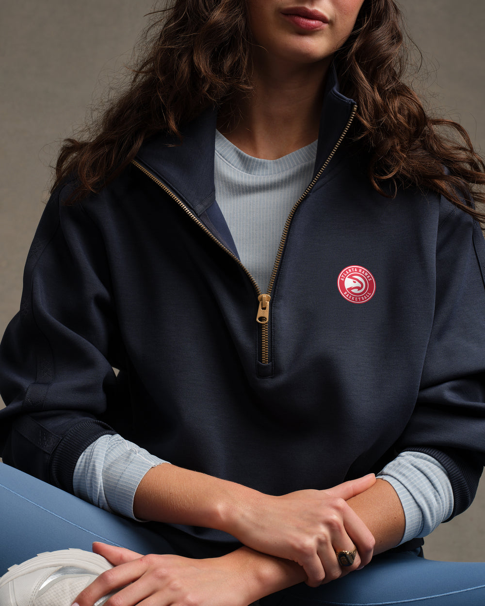 Atlanta Hawks NBA DreamGlow® Track 1/2 Zip - US 5857