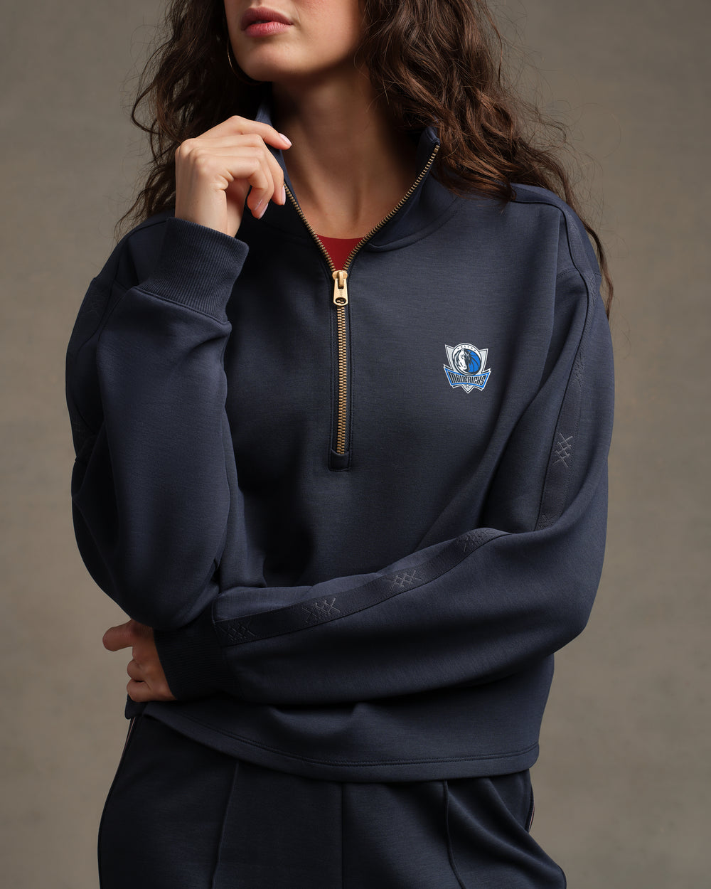 Dallas Mavericks NBA DreamGlow® Track 1/2 Zip - US 7613