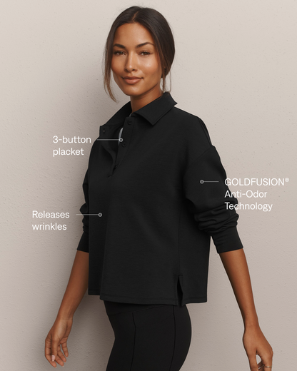 DreamGlow® Polo Sweatshirt - US 1362