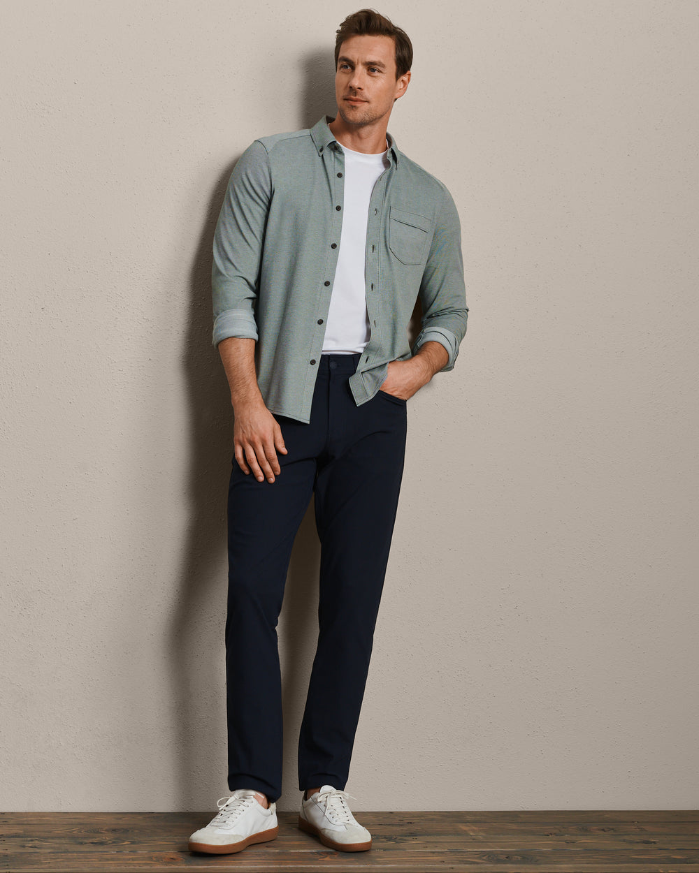 Effortless Oxford Button Down - US 1519