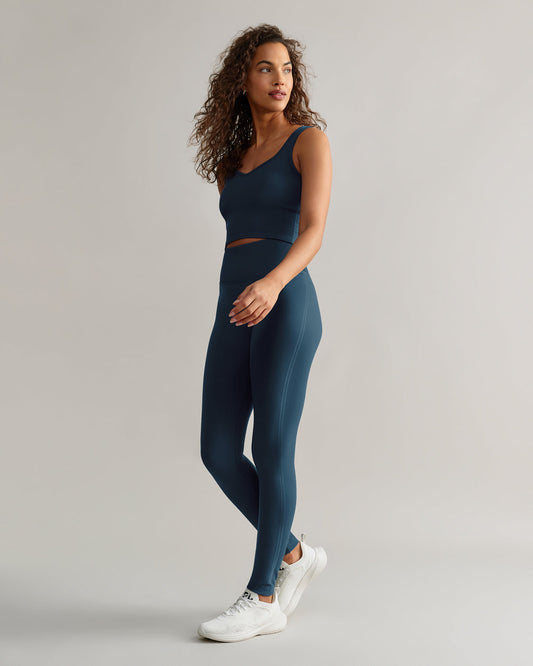 Seamless Embossed Crop Tank - US 6465
