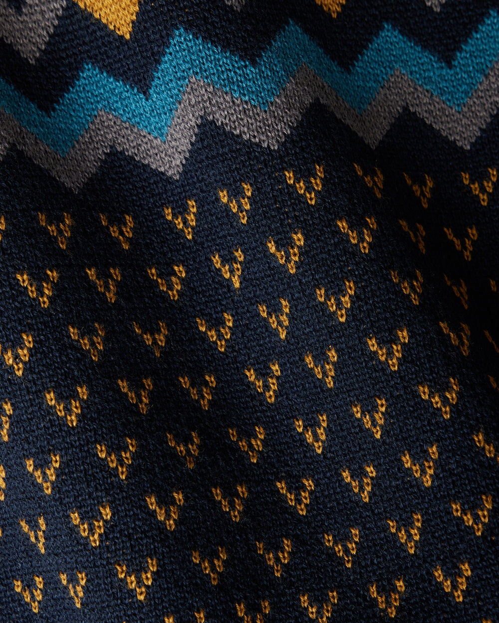 Fair Isle Crew Neck Sweater - US 3759