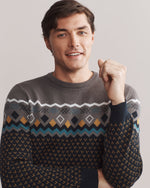 Fair Isle Crew Neck Sweater - US 3759