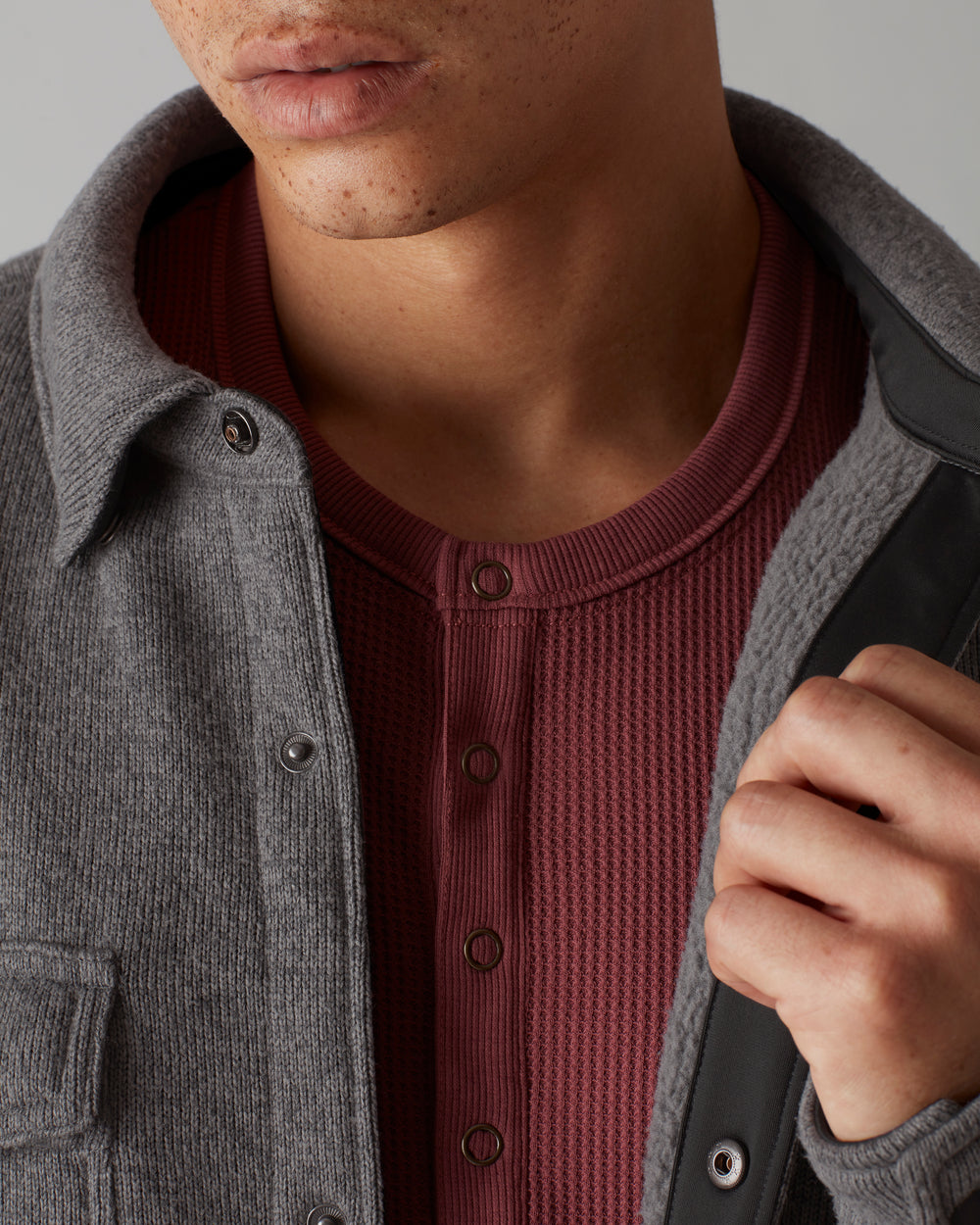 Fleece Shacket - US 6950