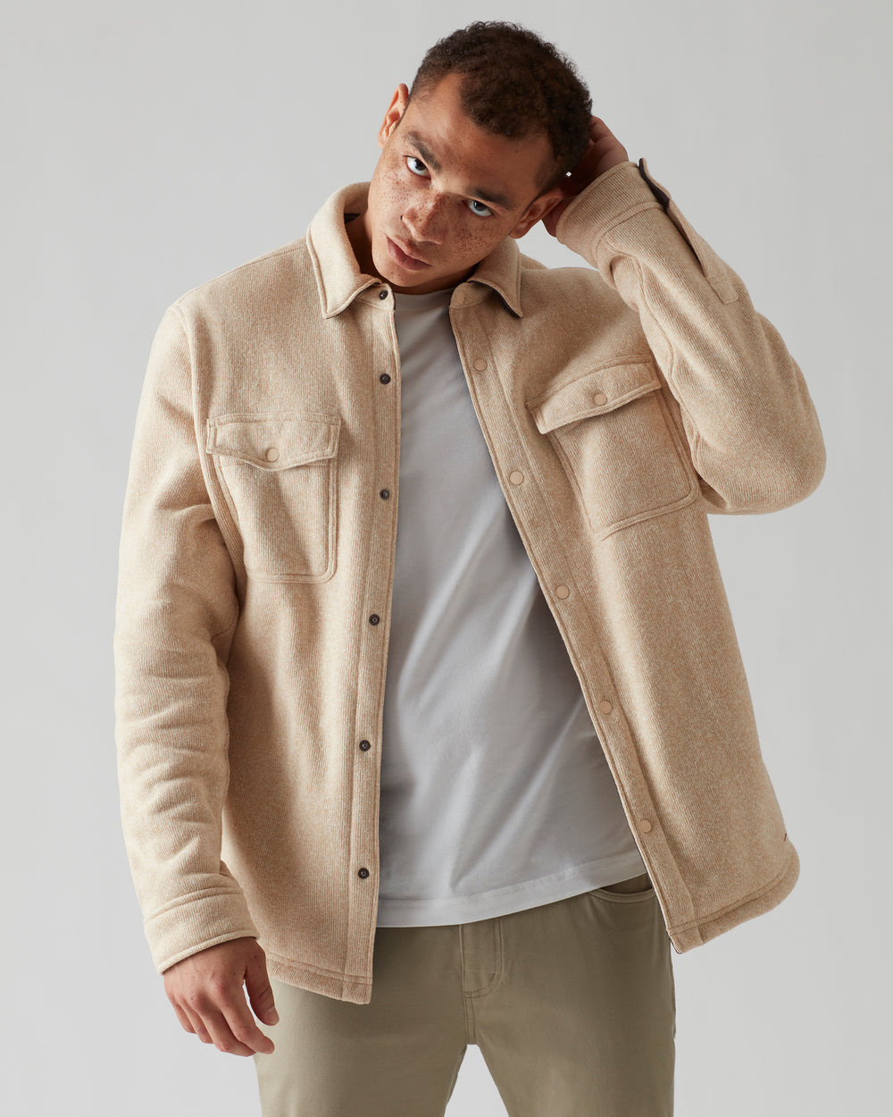 Fleece Shacket - US 1750