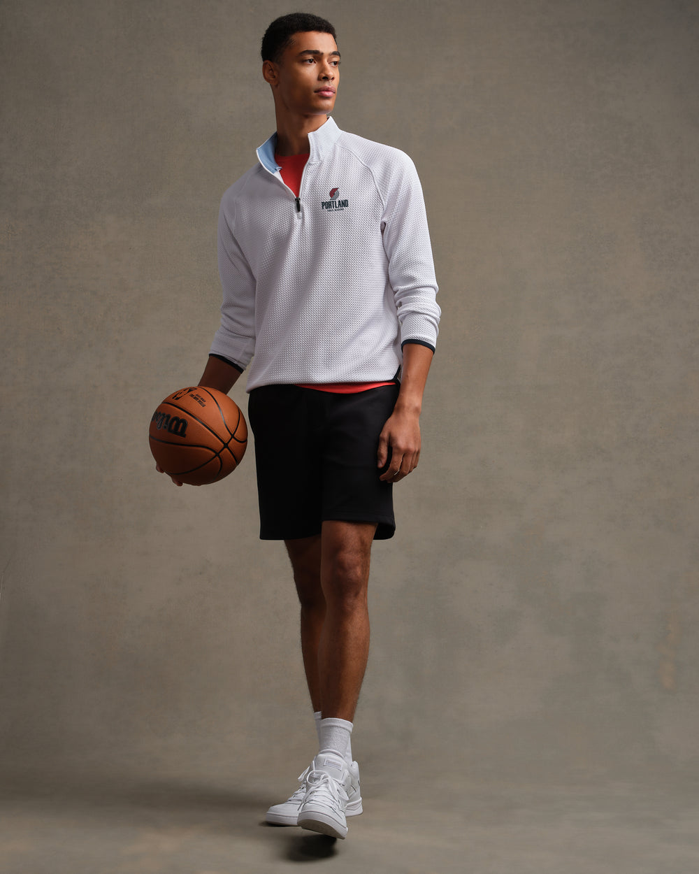 Portland Trail Blazers NBA Founder's Golf 1/4 Zip - US 8901