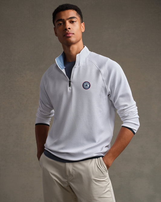 LA Clippers NBA Founder's Golf 1/4 Zip - US 7621
