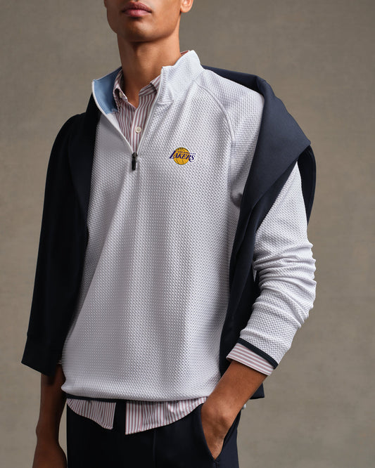 Los Angeles Lakers NBA Founder's Golf 1/4 Zip - US 3742