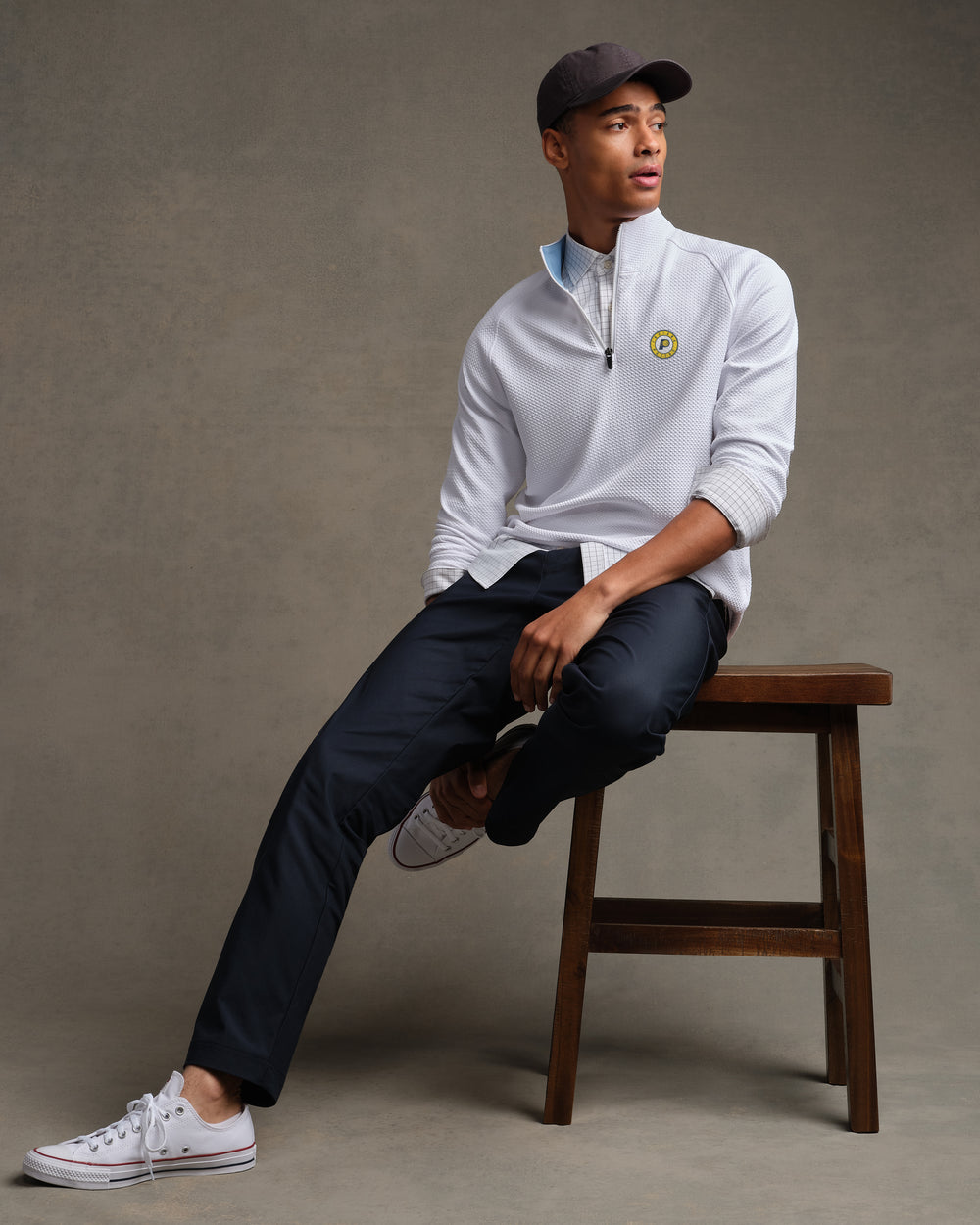 Indiana Pacers NBA Founder's Golf 1/4 Zip - US 7971