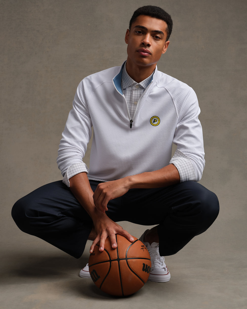 Indiana Pacers NBA Founder's Golf 1/4 Zip - US 7971