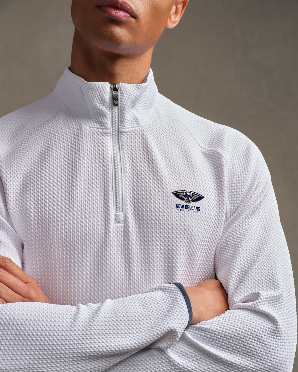 New Orleans Pelicans NBA Founder's Golf 1/4 Zip - US 4242