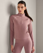 Heather Revive™ Contrast 1/4 Zip - US 5493