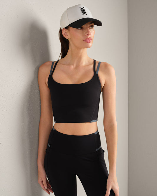 Instinct Contrast Longline Bra - US 6778