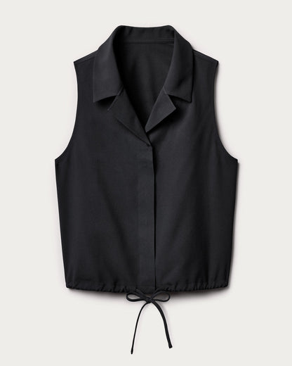 Mirage Sleeveless Notch Collar Blouse - US 3816
