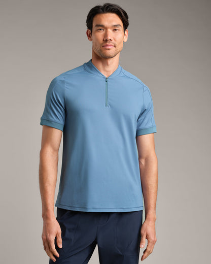 Momentum Tech Bomber Collar Polo - US 0568