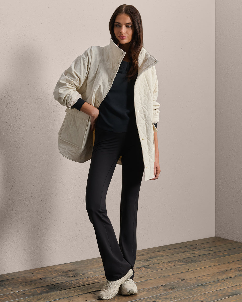 Monterey Quilted Oversized Jacket - US 5132
