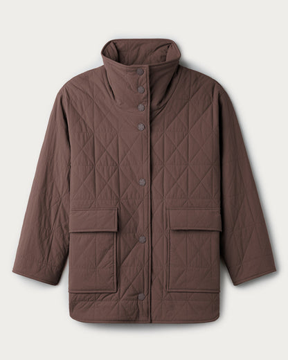 Monterey Quilted Oversized Jacket - US 6009