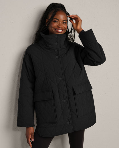 Monterey Quilted Oversized Jacket - US 1818