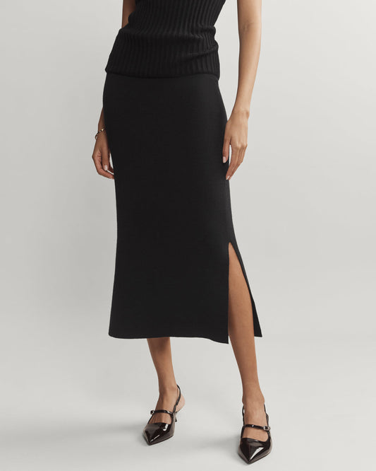 Porto Merino Blend Sweater Skirt - US 5276